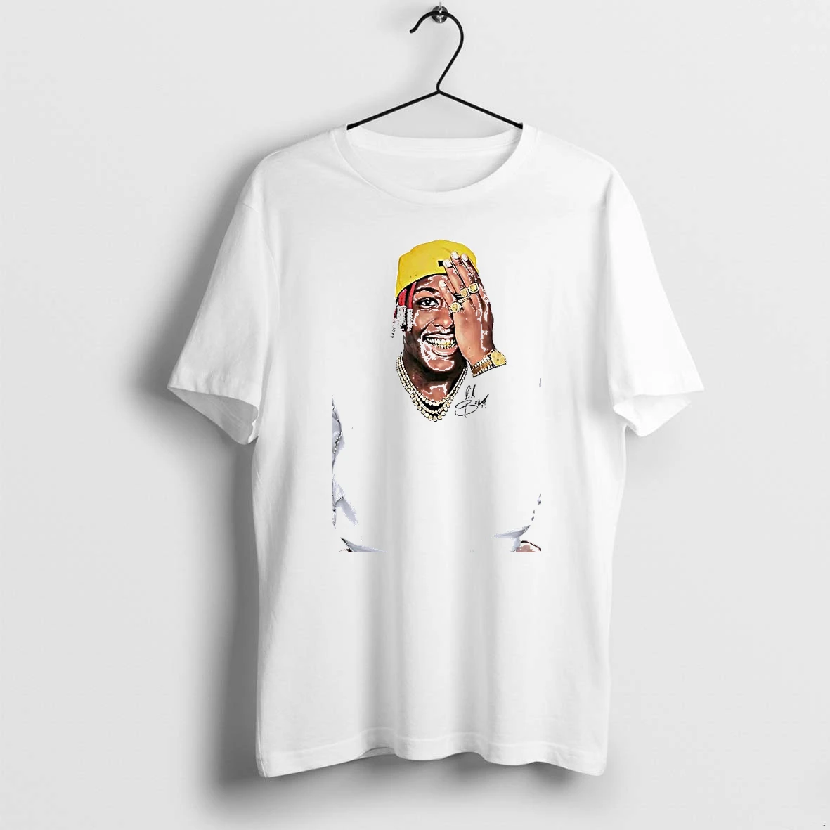 Officials Lil Yachty Portrait Signature Rap Music Signature Premium T Shirt Sweatshirt Hoodie