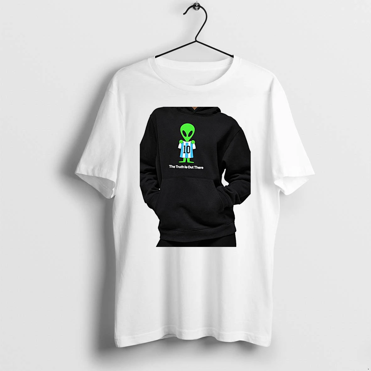 Officials Lionel Messi Argentina Alien The Truth Is Out There Premium T Shirt Sweatshirt Hoodie