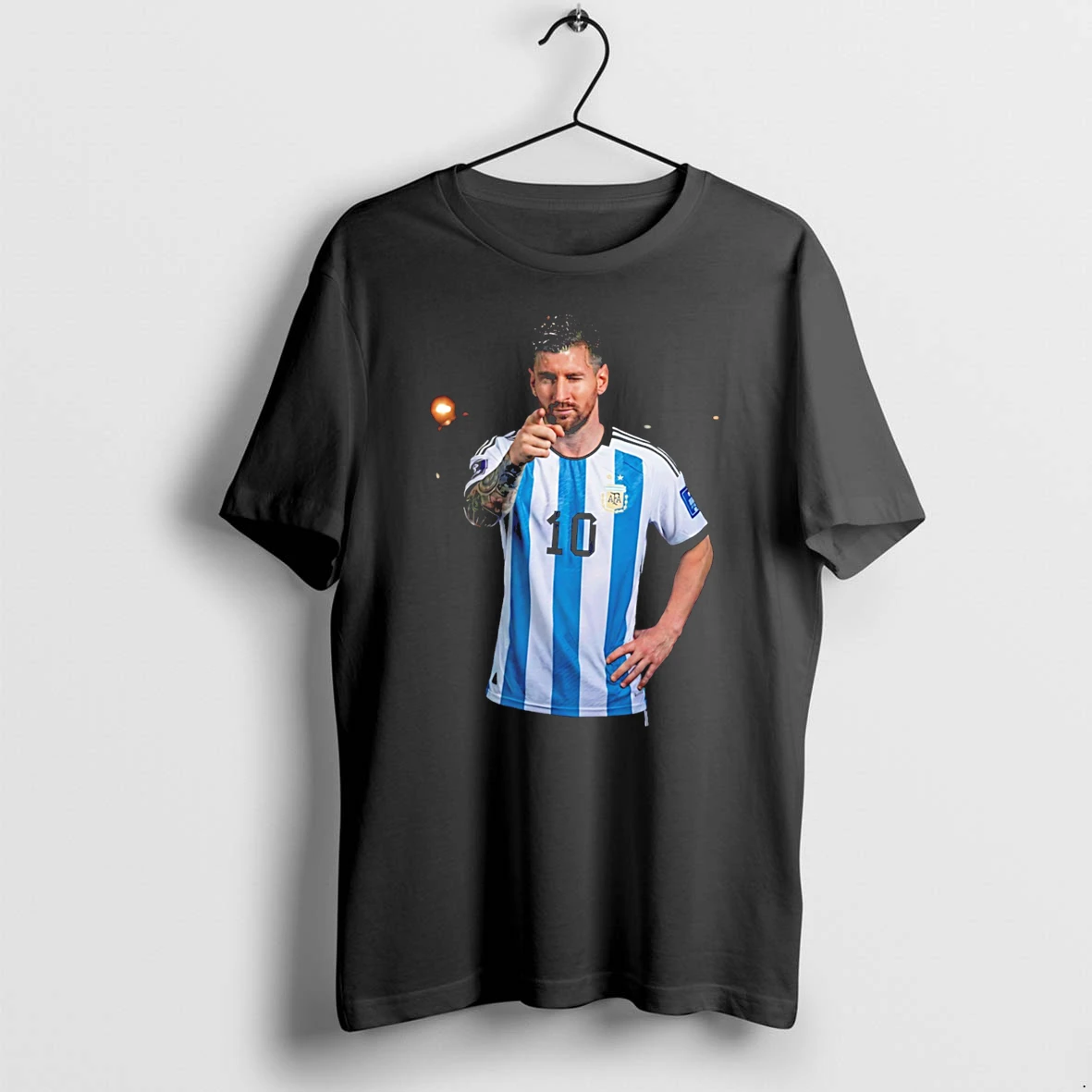 Officials Lionel Messi Argentina National Team No Signature 10 Tee Premium T Shirt Sweatshirt Hoodie