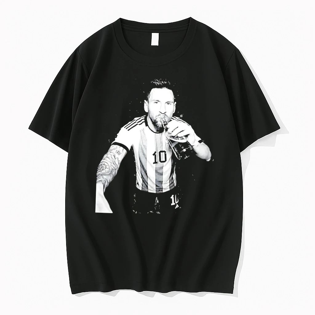 Officials Lionel Messi Argentina National Team Number 10 Beer Tee Premium T Shirt Sweatshirt Hoodie