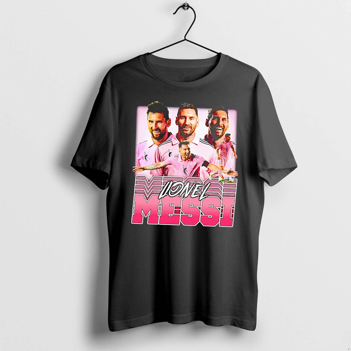 Officials Lionel Messi Collage Inter Miami Soccer Tee Premium T Shirt Sweatshirt Hoodie