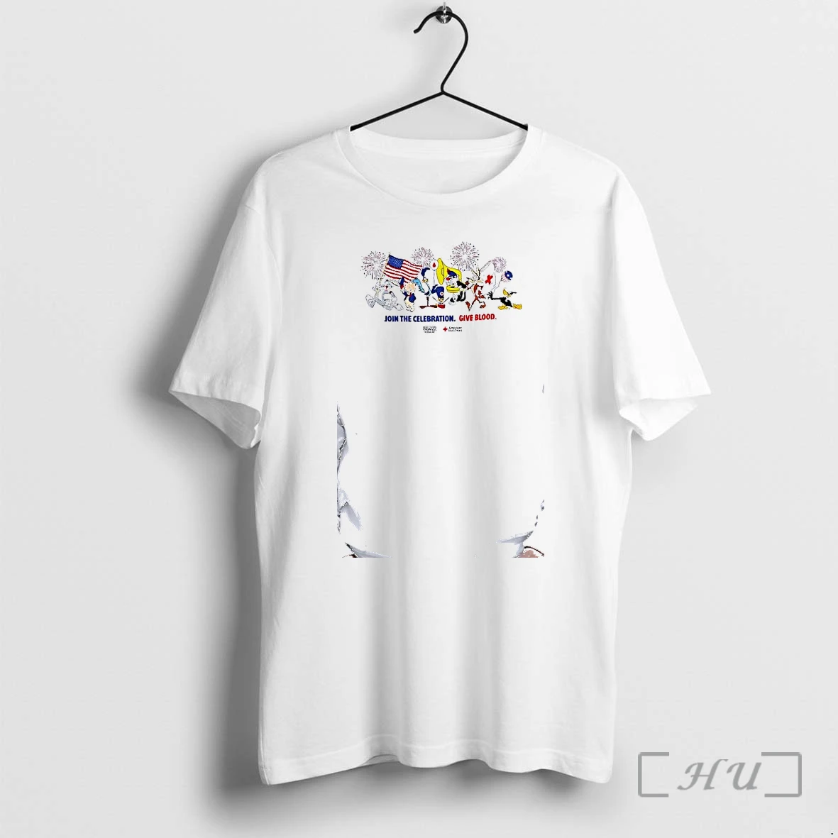 Officials Looney Tunes Join The Celebration Give Blood Premium T Shirts Sweater Hoodie
