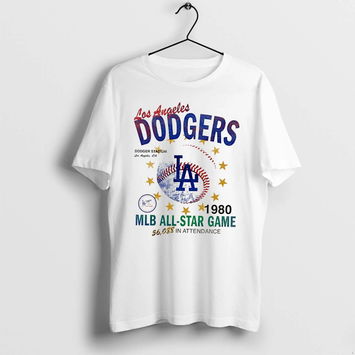 Officials Los Angeles Dodgers 1980 Mlb All Star Game Dodger Stadium Tee Premium T Shirt Sweatshirt Hoodie