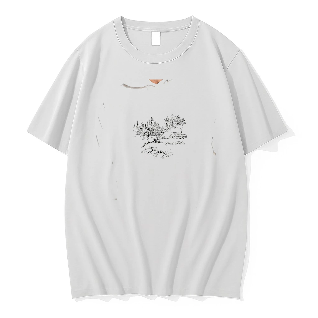 Officials Lost Files Cabin In The Woods Landscape Illustration Premium T Shirt Sweatshirt Hoodie