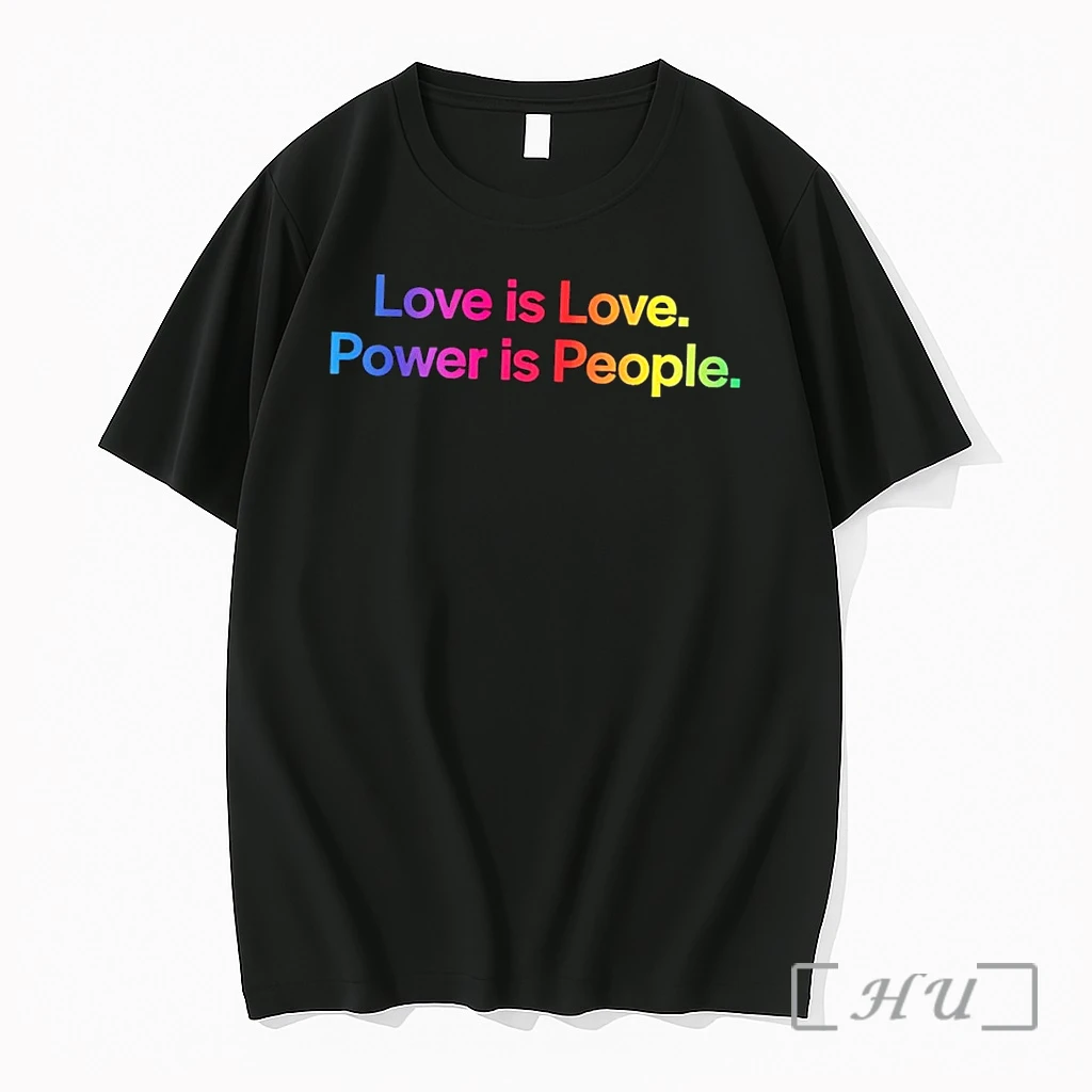 Officials Love Is Love Power Is People Pride Black Premium T Shirts Sweater Hoodie