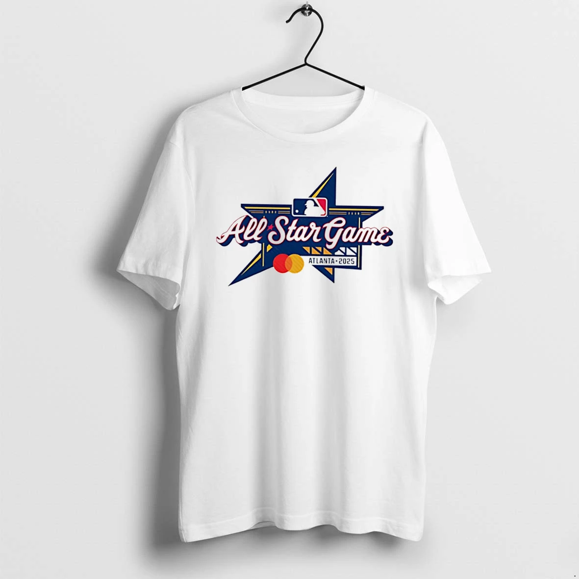 Officials Mlb All Star Game Atlanta 2025 Baseball Logo Tee Premium T Shirt Sweatshirt Hoodie