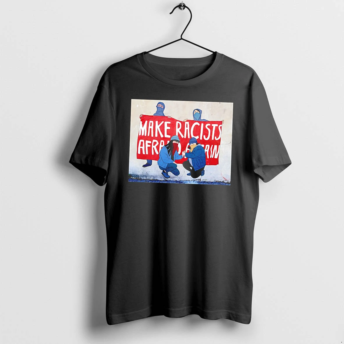 Officials Make Racists Afraid Again Activism Social Justice Tee Premium T Shirt Sweatshirt Hoodie