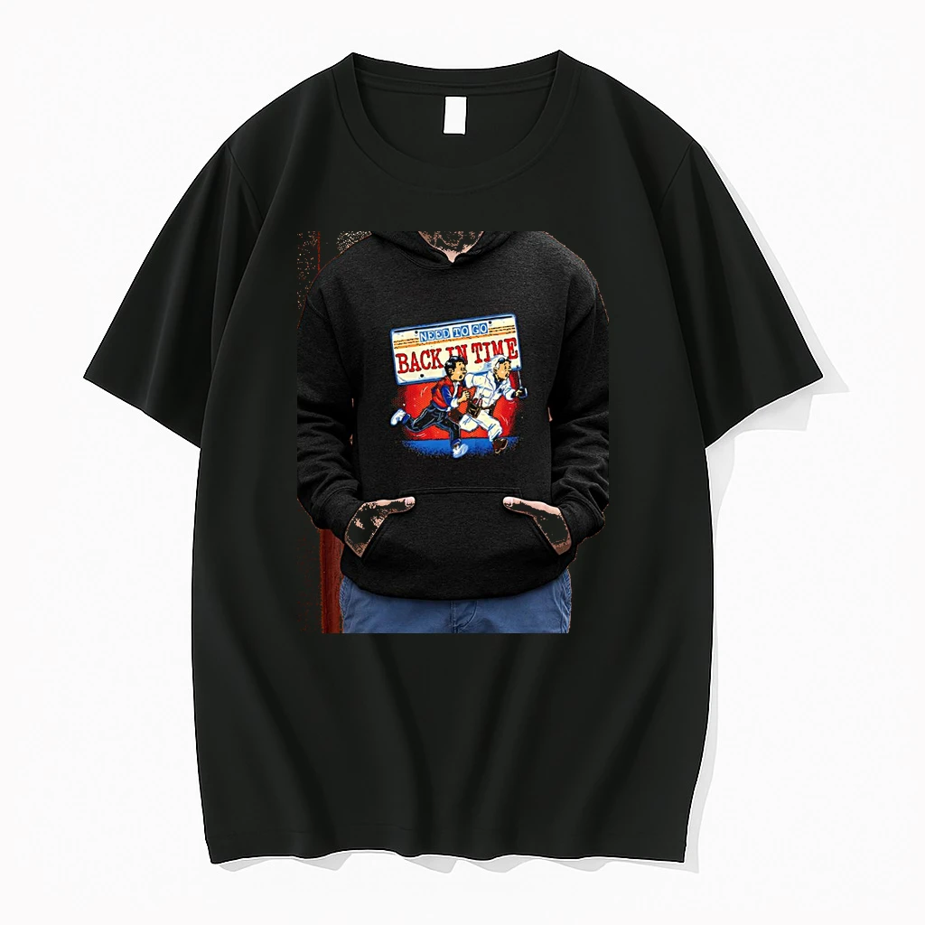 Officials Marty Mcfly Doc Brown Back To The Future Need To Go Back In Time Parody Premium T Shirt Sweatshirt Hoodie