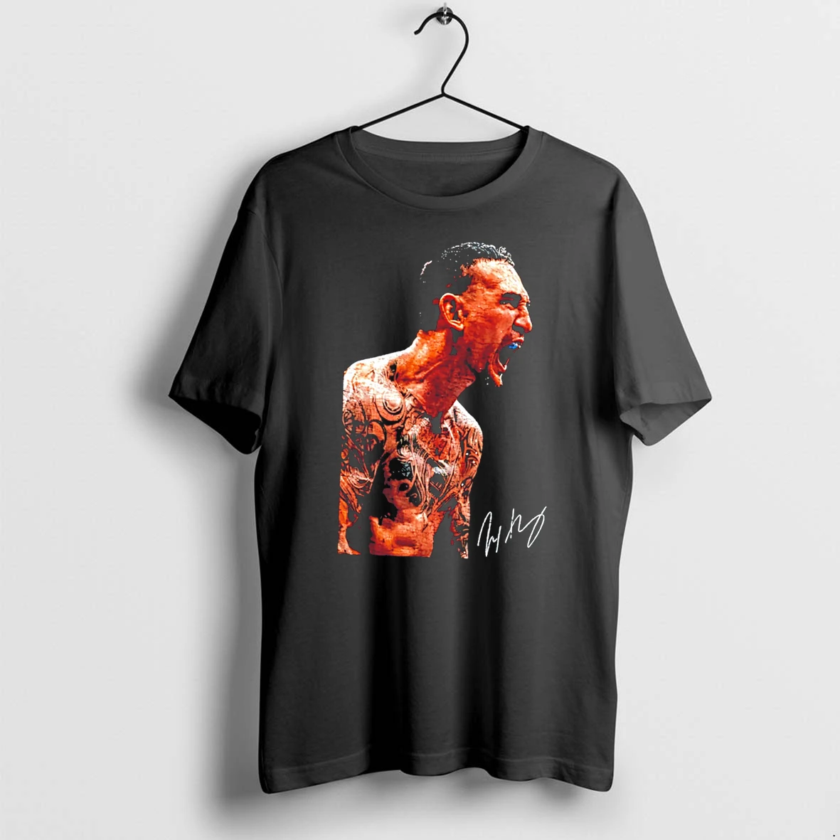 Officials Max Holloway Mma Fighter Vintage Signature Tee Premium T Shirt Sweatshirt Hoodie