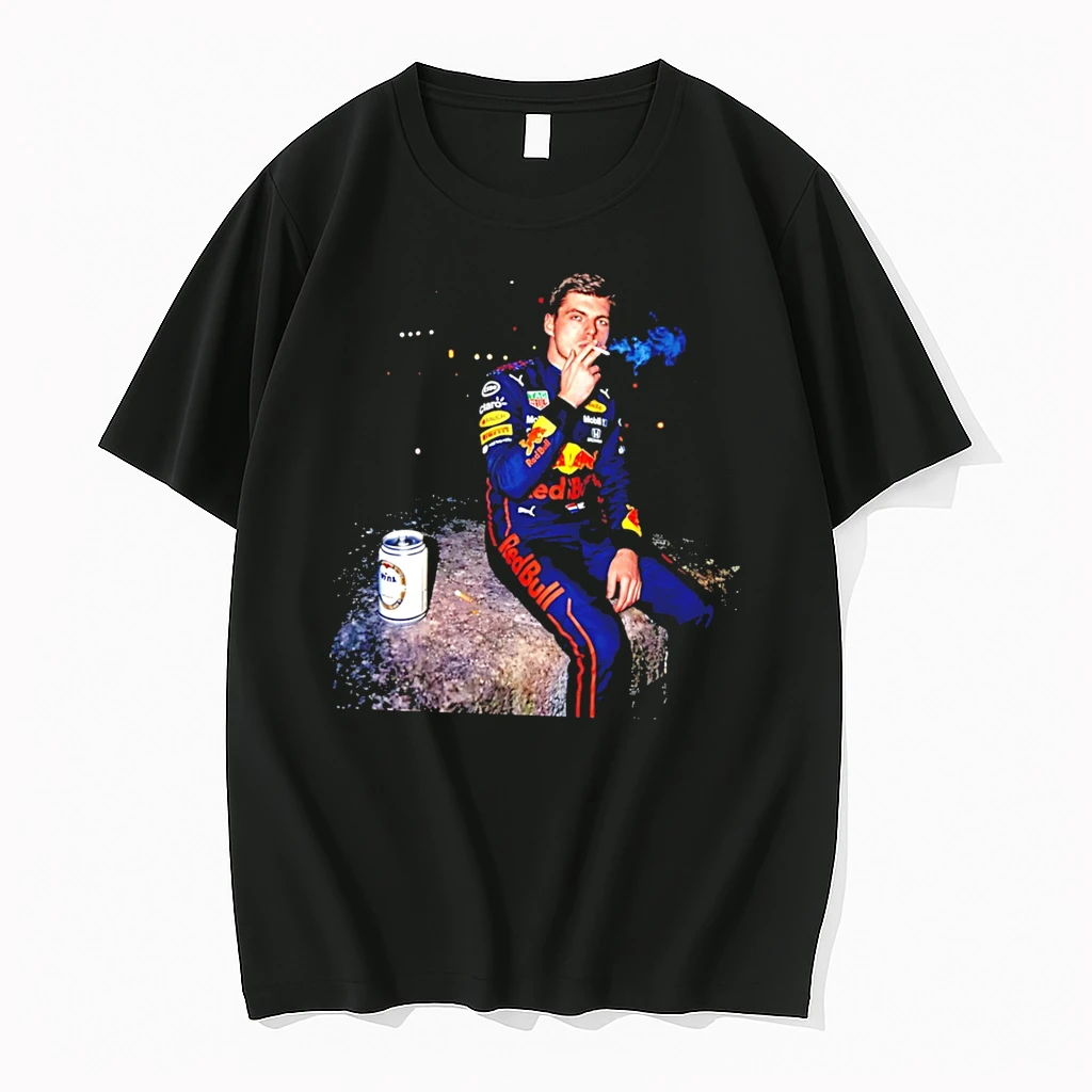 Officials Max Verstappen Red Bull Racing Formula 1 Driver Smoking Tee Premium T Shirt Sweatshirt Hoodie