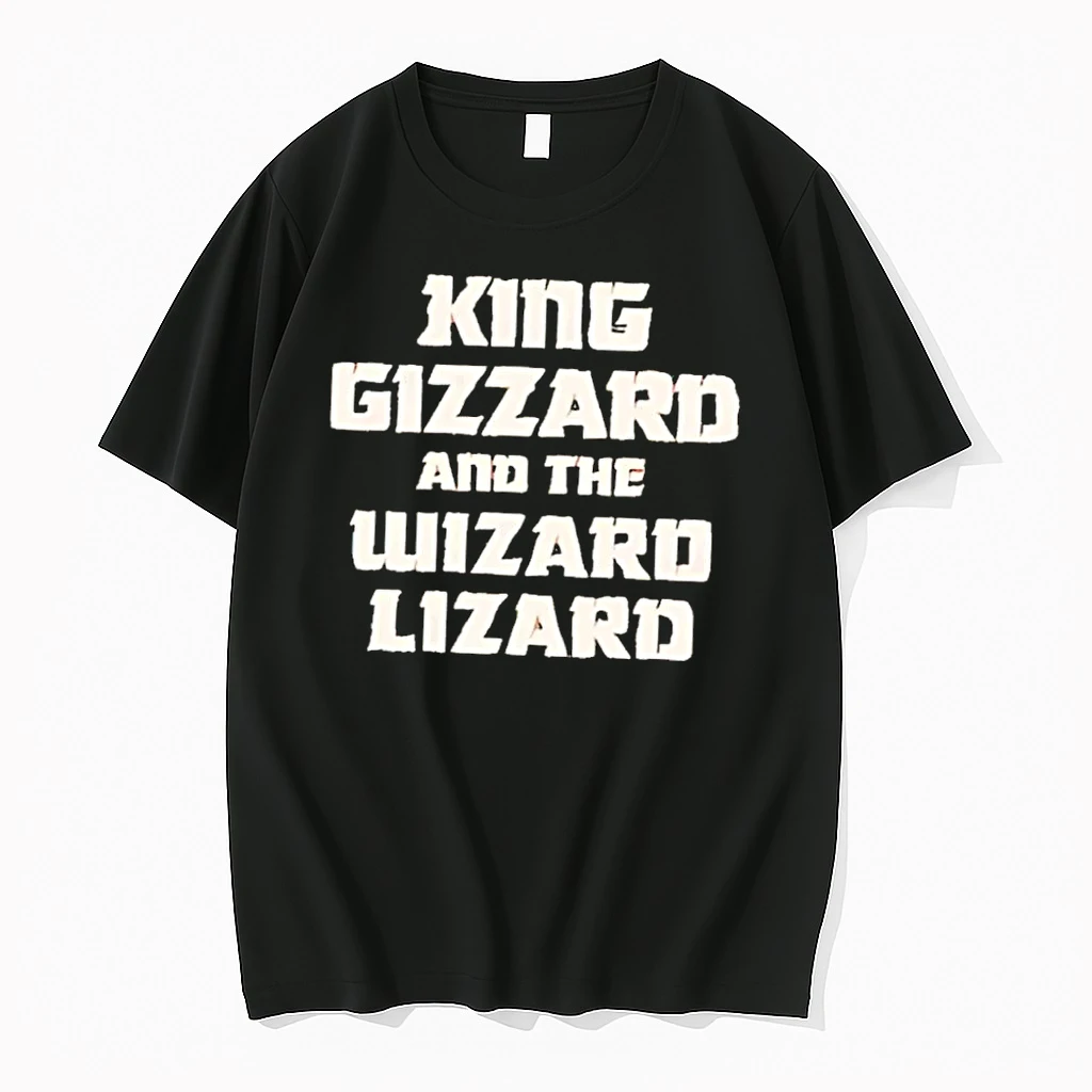Officials Merch King Gizzard And The Wizard Lizard Black Premium T Shirt Sweatshirt Hoodie