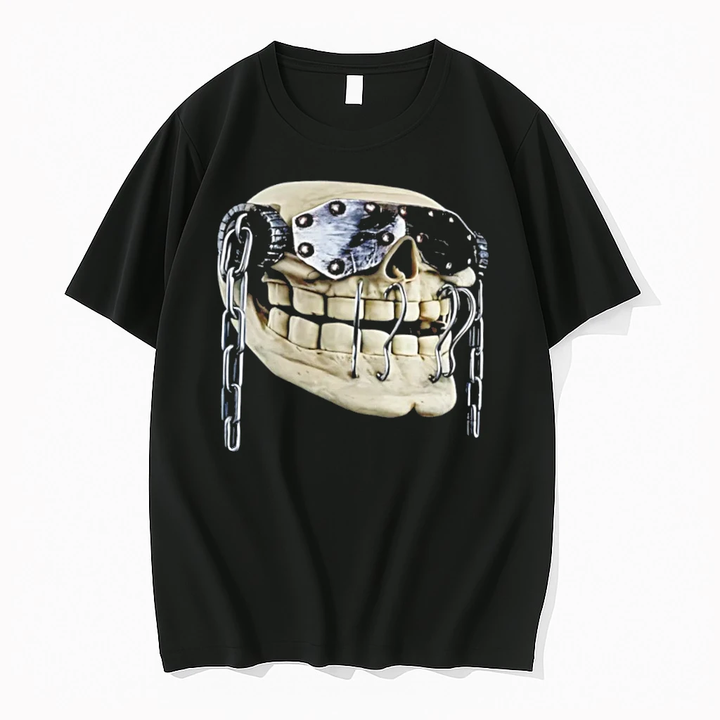 Officials Meth Skull With Metal Goggles And Chains Tee Premium T Shirt Sweatshirt Hoodie