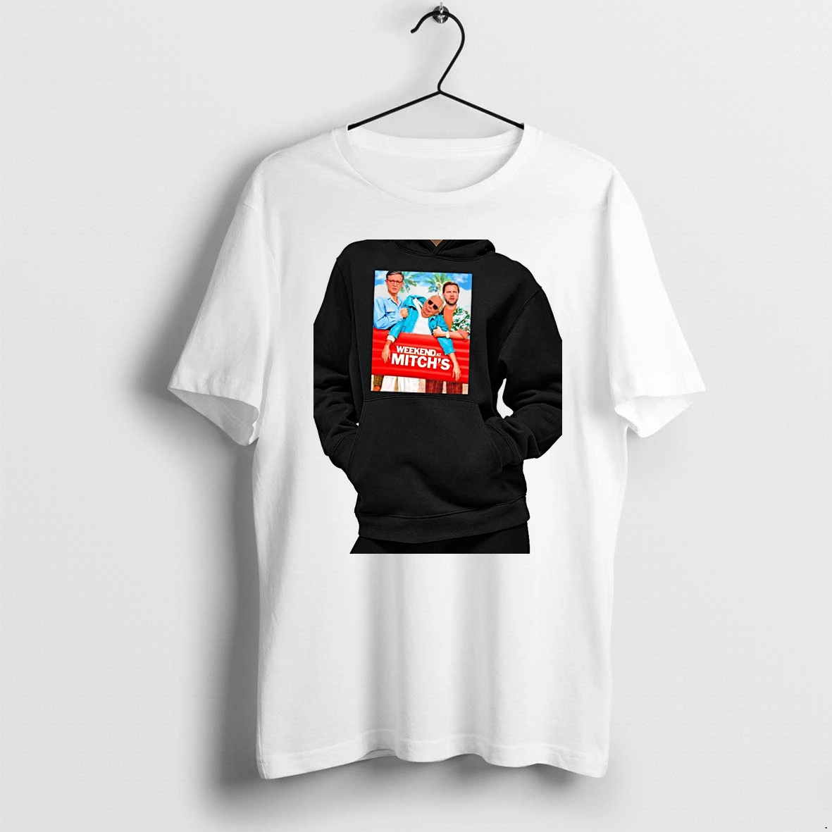 Officials Mike Johnson Mitch Mcconnell And Jd Vance Weekend At Mitchs Premium T Shirt Sweatshirt Hoodie