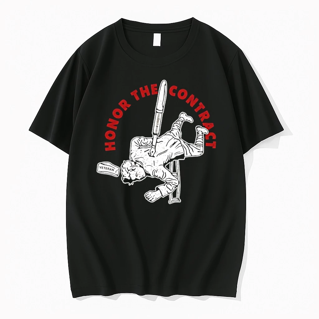 Officials Military Honor The Contract Veteran Stab With Pen Metaphor Premium T Shirt Sweatshirt Hoodie