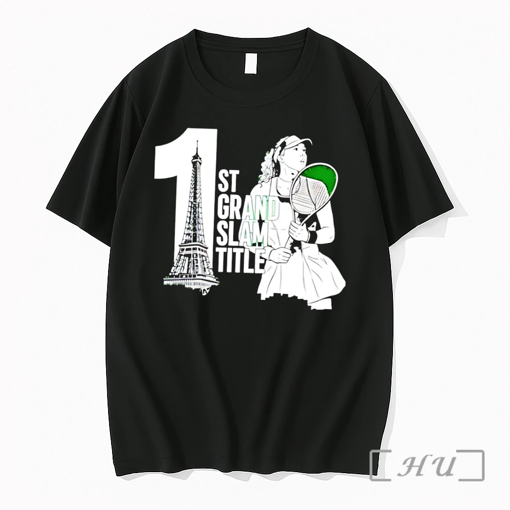 Officials Mirra Andreeva 1st Grand Slam Title Paris Tennis Black Premium T Shirts Sweater Hoodie