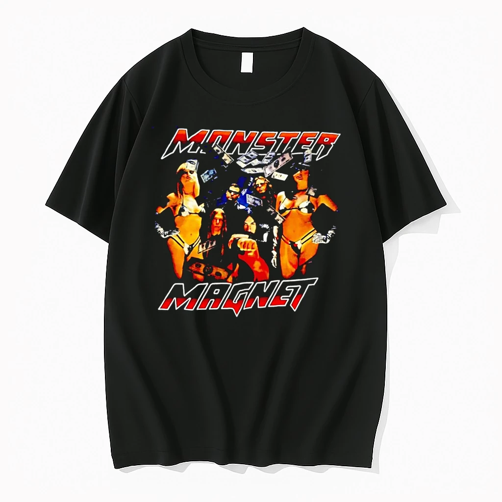 Officials Monster Magnet Band Members Showered In Cash Black Premium T Shirt Sweatshirt Hoodie