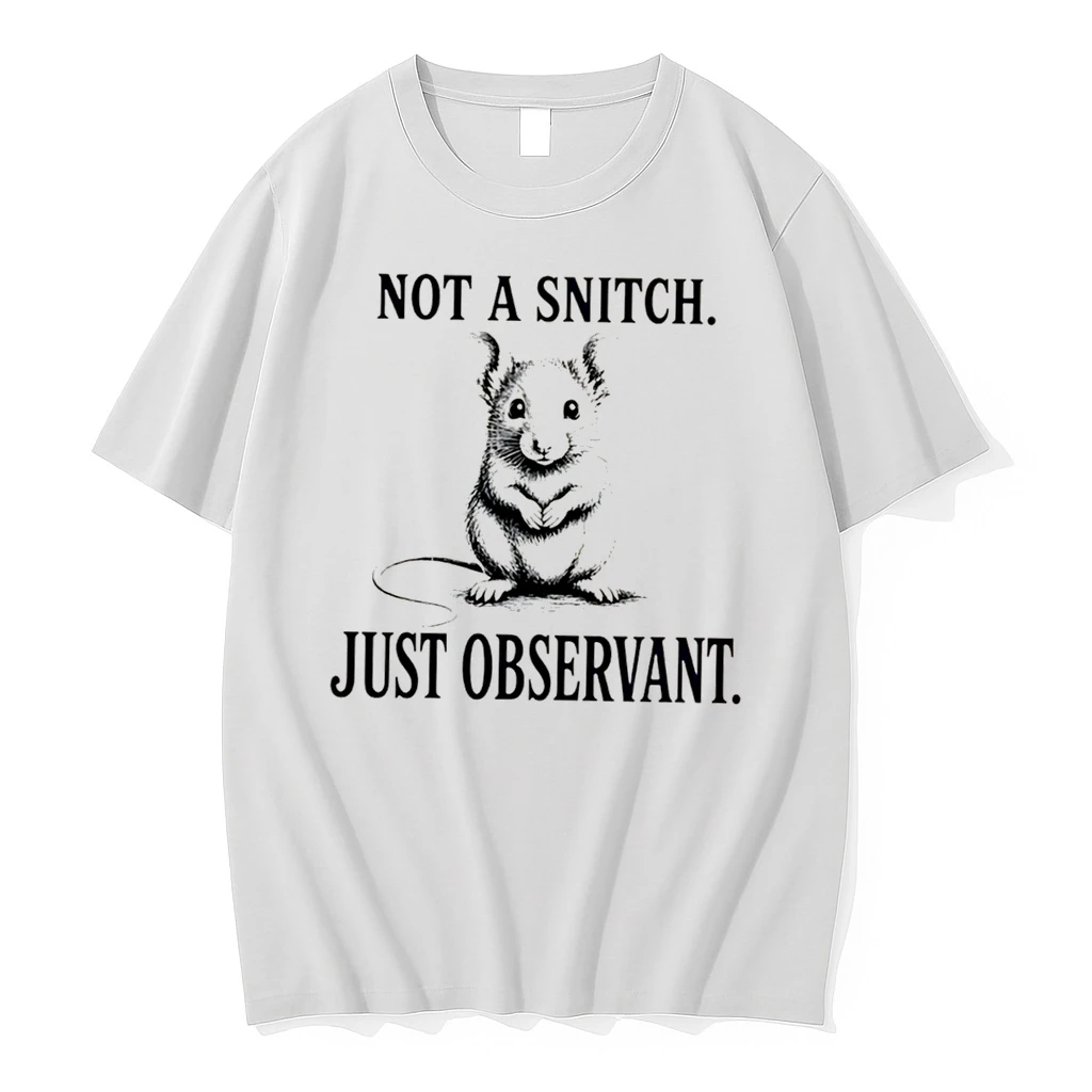 Officials Mouse Not A Snitch Just Observant Funny Animal Tee Premium T Shirt Sweatshirt Hoodie