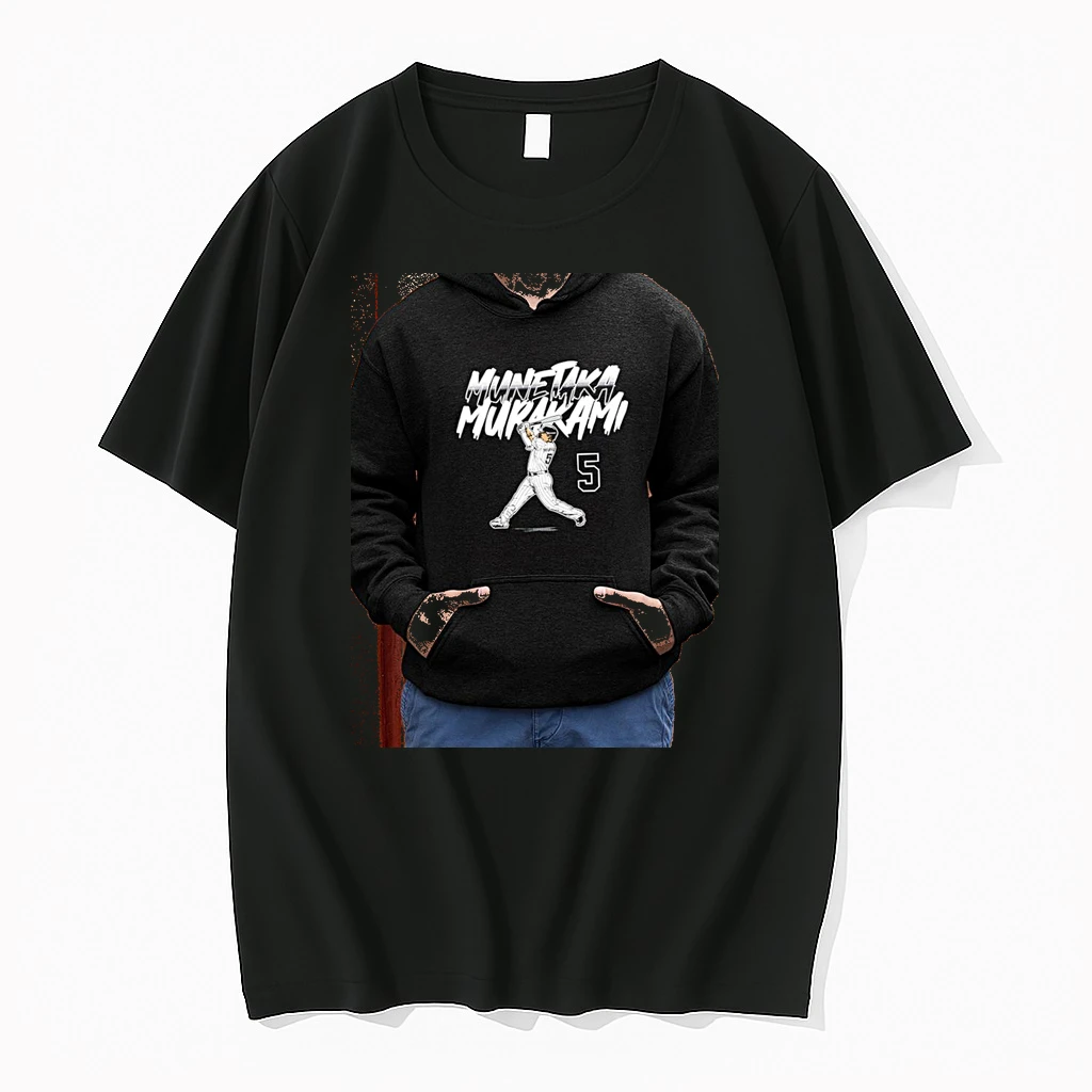 Officials Munetaka Murakami Tokyo Yakult Swallows Mlb Name And Number 5 Premium T Shirt Sweatshirt Hoodie