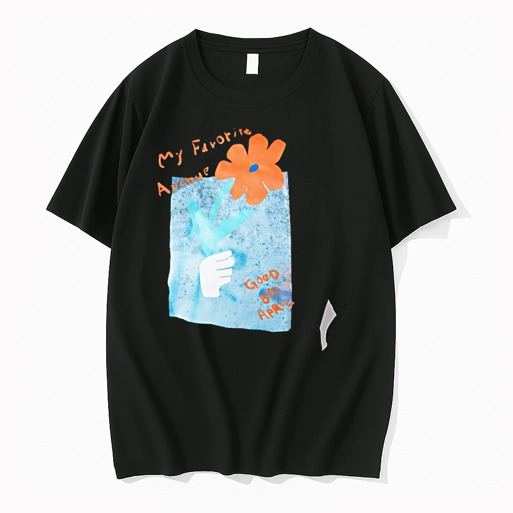 Officials My Favorite Avenue Good Bye April Hand Holding Flower Premium T Shirt Sweatshirt Hoodie