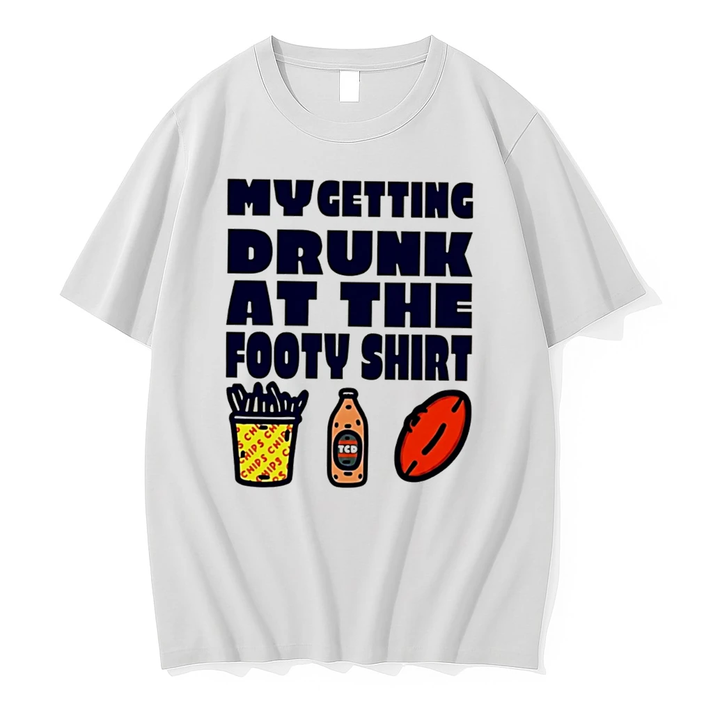 Officials My Getting Drunk At The Footy Tee Premium T Shirt Sweatshirt Hoodie