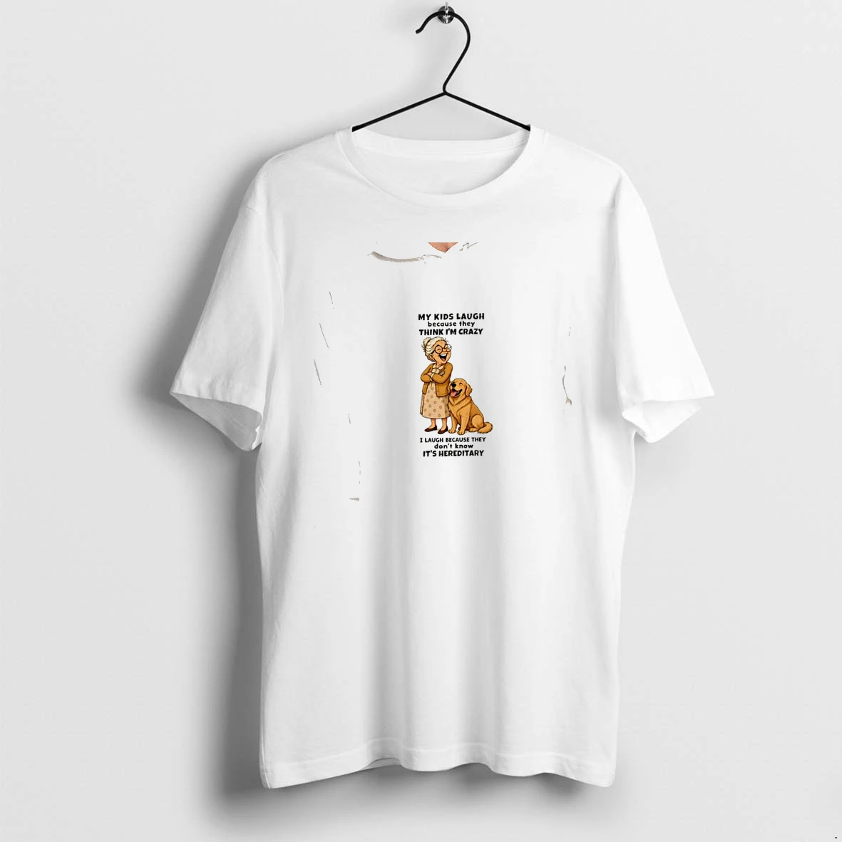 Officials My Kids Laugh Because They Think I Am Crazy I Laugh Because They Do Not Know It Is Hereditary Premium T Shirt Sweatshirt Hoodie