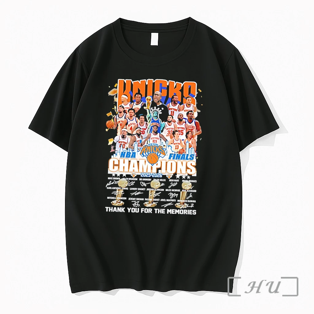 Officials Nba Finals Champions 2025 2026 New York Knicks Thank You For The Memories Tee Premium T Shirts Sweater Hoodie