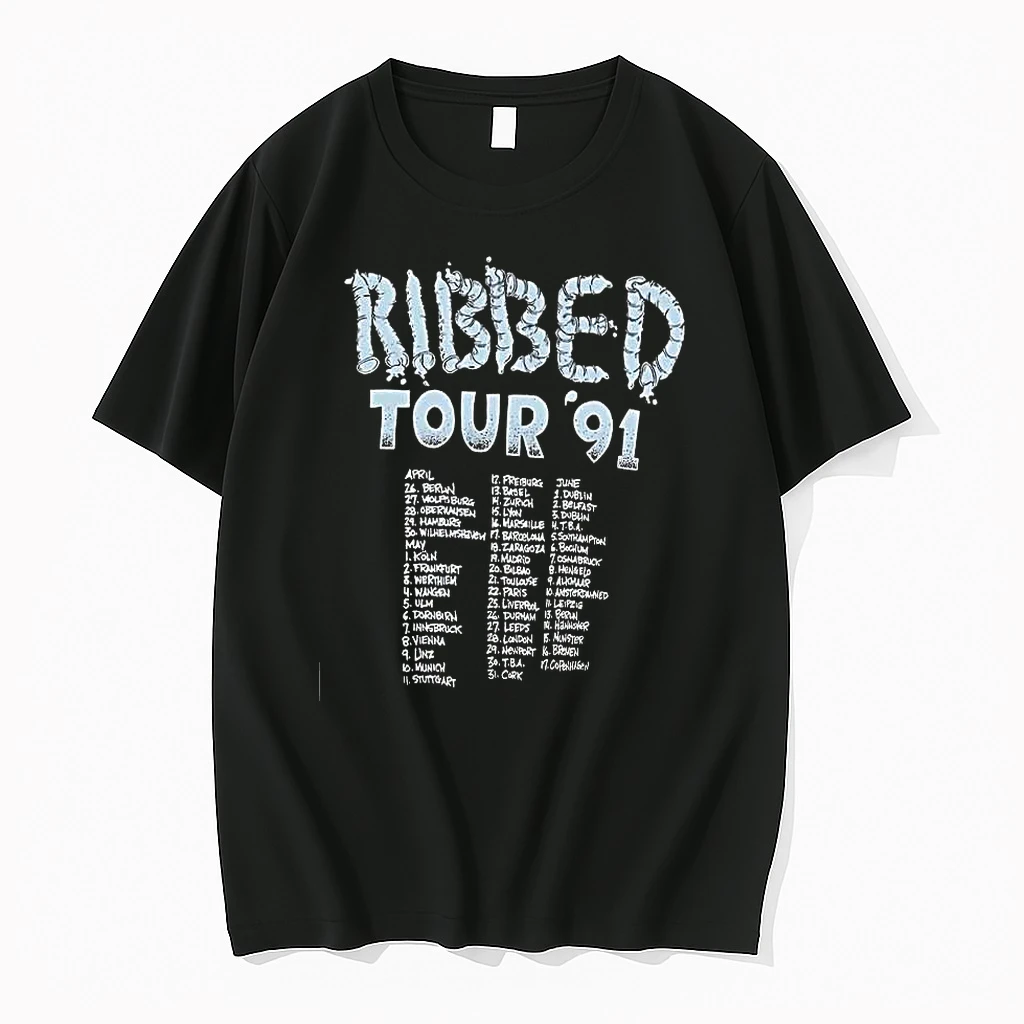 Officials Nofx Ribbed Tour 91 Double Black Mens Premium T Shirt Sweatshirt Hoodie