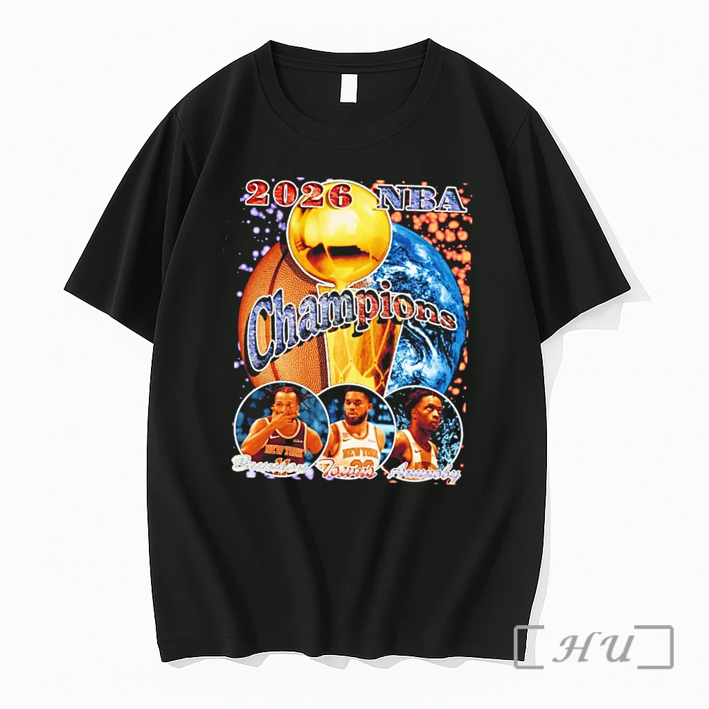 Officials Ny Knicks Nba Champions 2026 Brunson Towns Anunoby Tee Premium T Shirts Sweater Hoodie