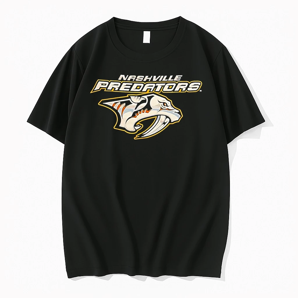 Officials Nashville Predators Apparel Nashville Predators Black Premium T Shirt Sweatshirt Hoodie