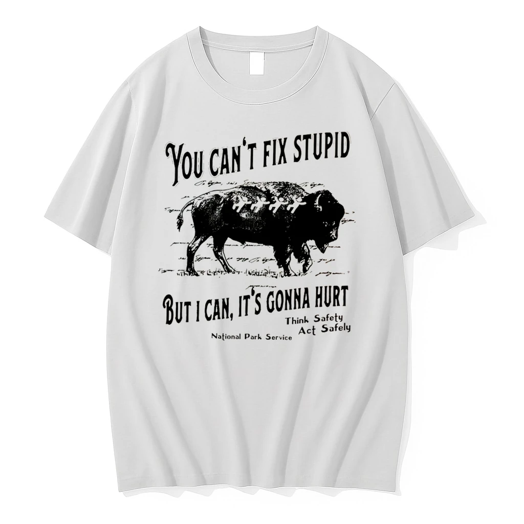 Officials National Park Service You Cant Fix Stupid But I Can Its Gonna Hurt Safety Tee Premium T Shirt Sweatshirt Hoodie