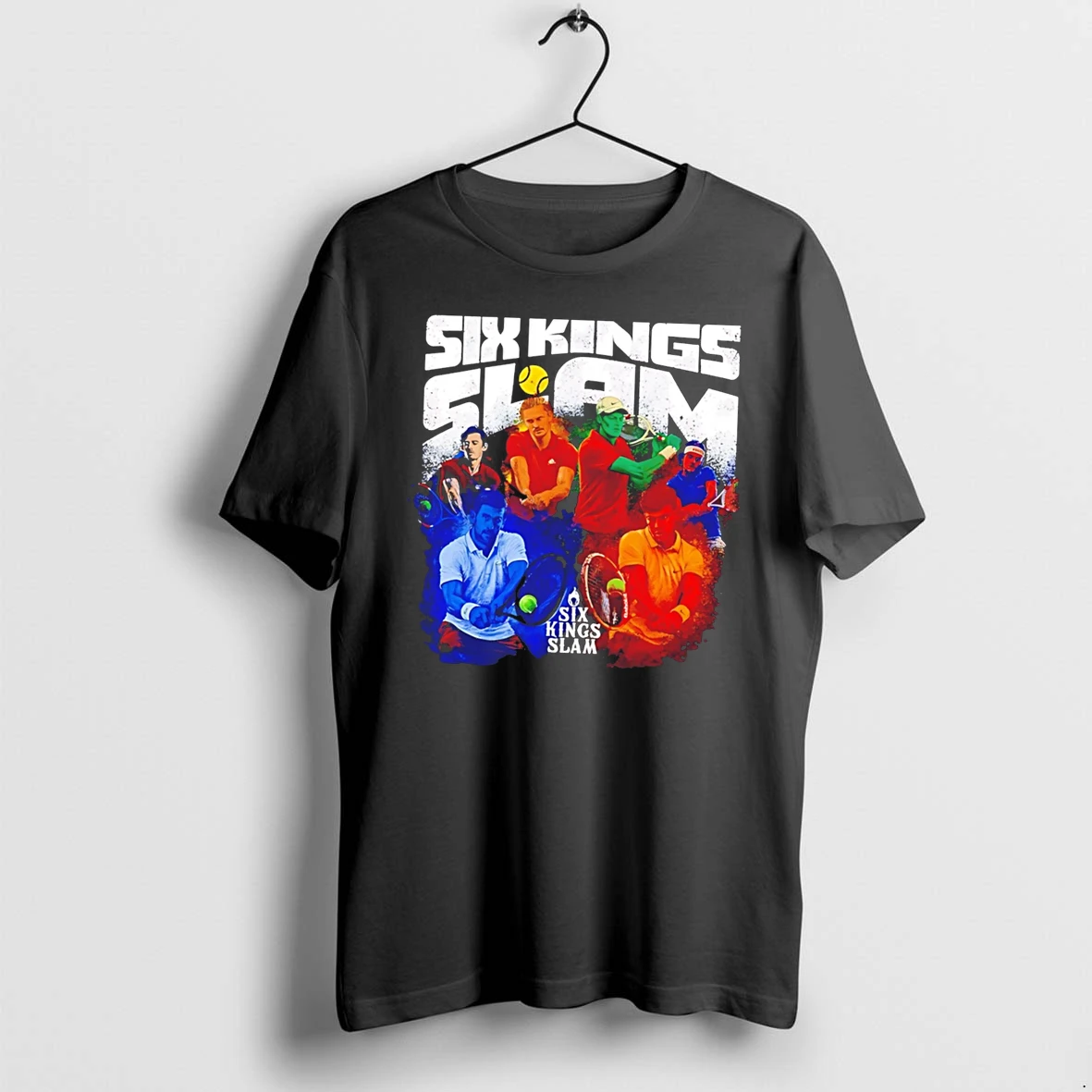 Officials Netflix Six Kings Slam Tennis Graphic 2026 Tee Premium T Shirt Sweatshirt Hoodie