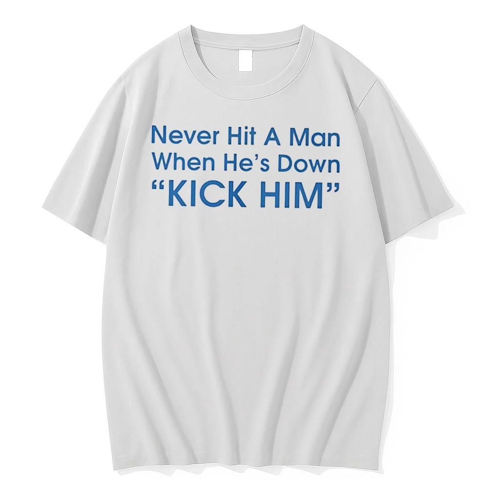 Officials Never Hit A Man When Hes Down Kick Him Tee Premium T Shirt Sweatshirt Hoodie