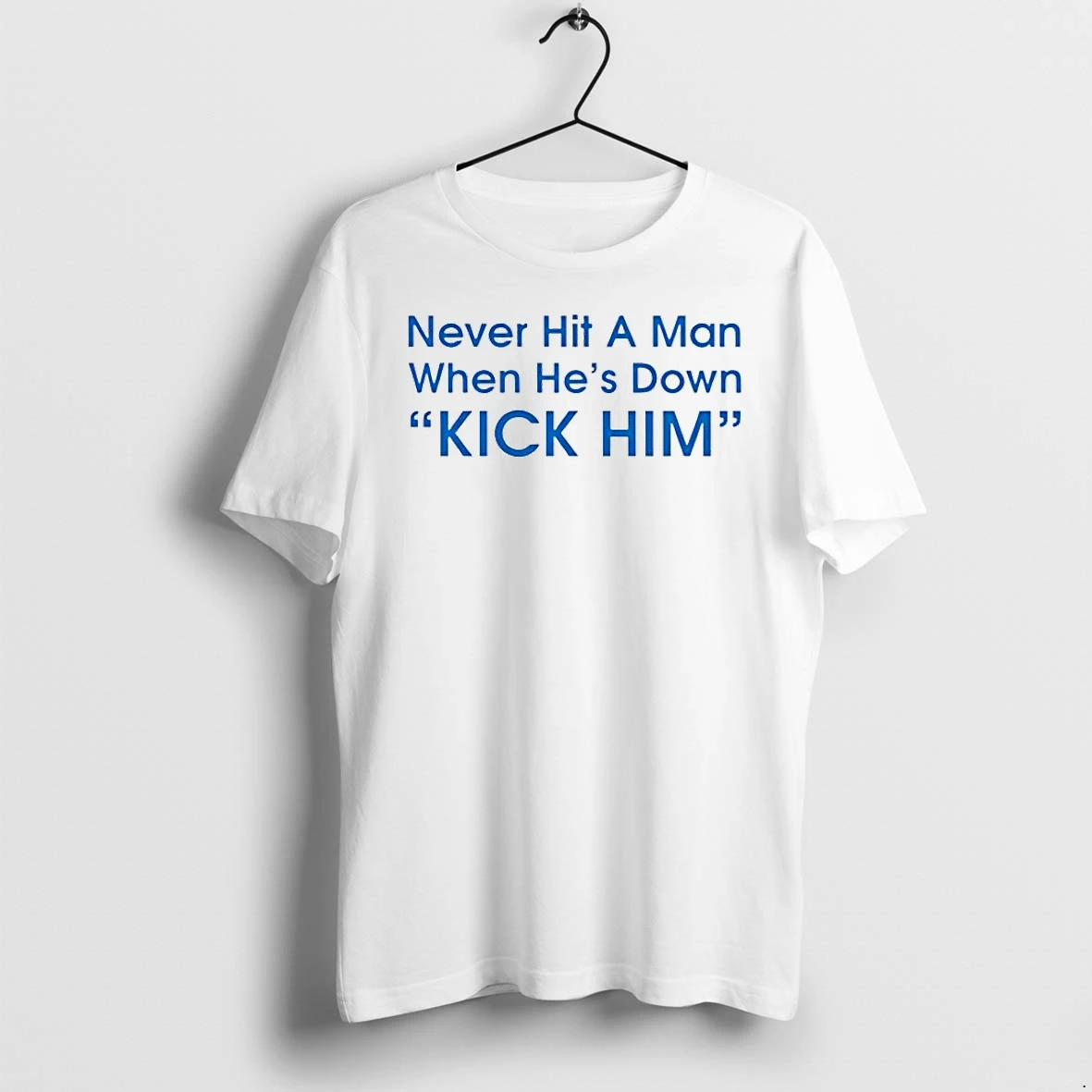 Officials Never Hit A Man When Hes Down Kick Him Quote Premium T Shirt Sweatshirt Hoodie