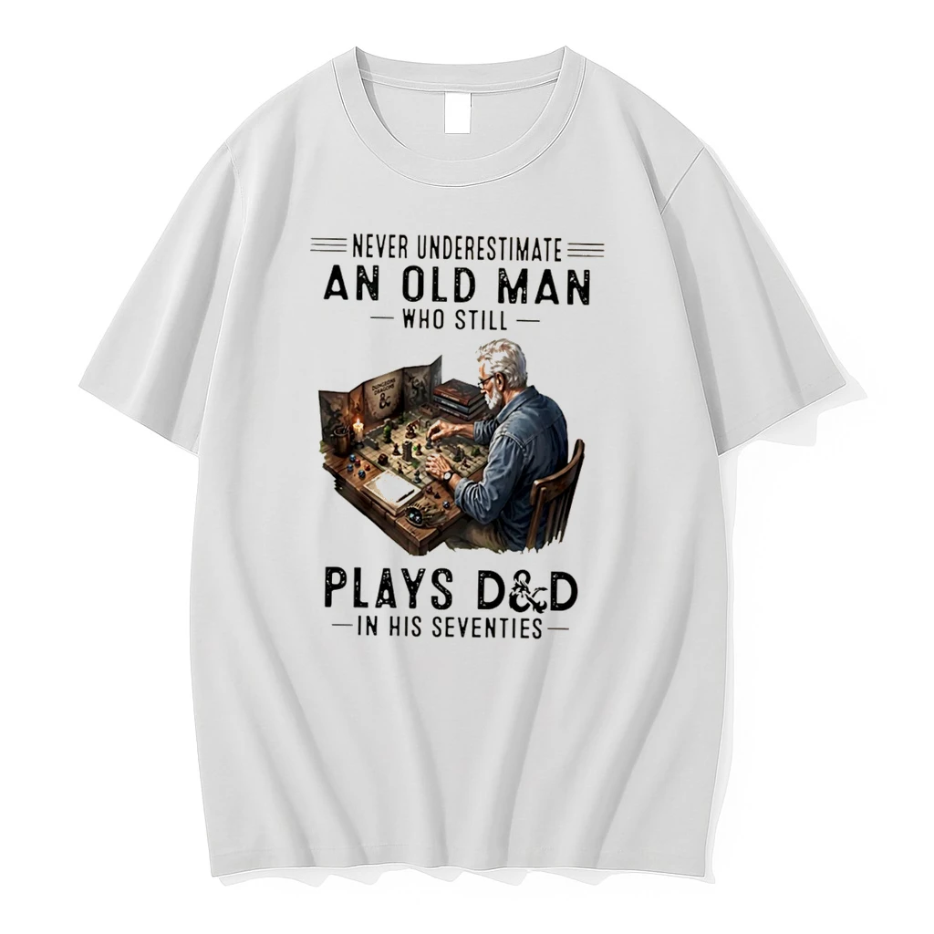 Officials Never Underestimate An Old Man Who Still Play Dd In His Seventies Tee Premium T Shirt Sweatshirt Hoodie