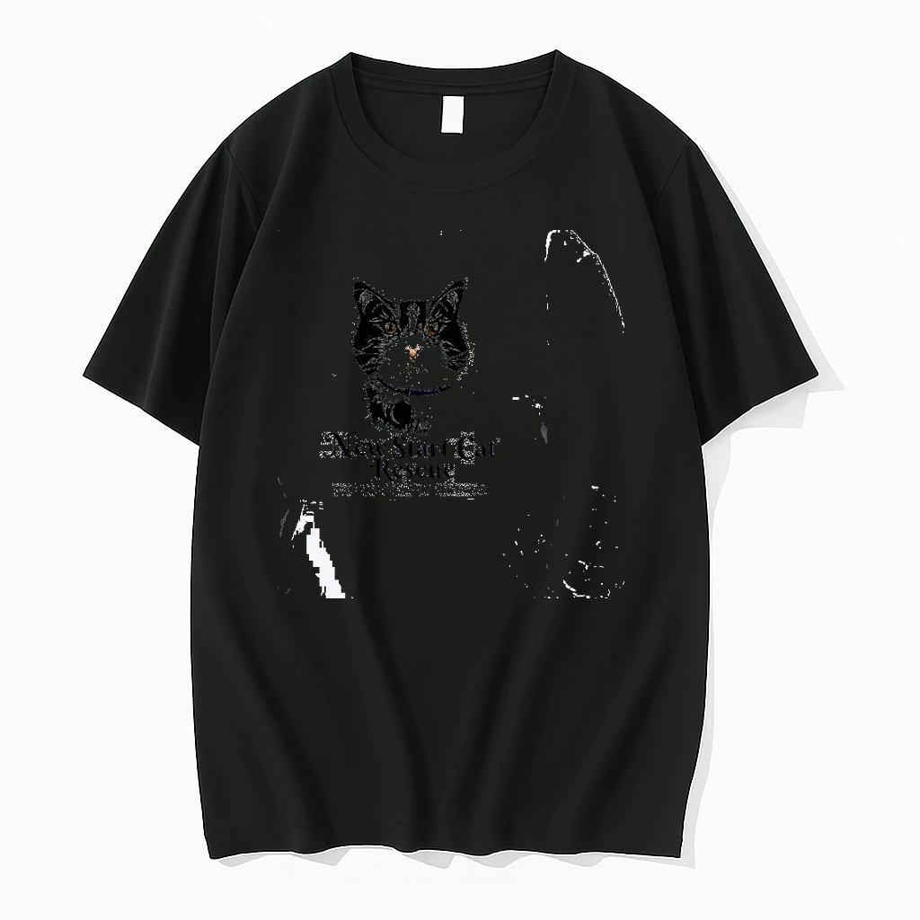Officials New Start Cat Rescue Together We Make A Difference Black And White Cat Premium T Shirt Sweatshirt Hoodie