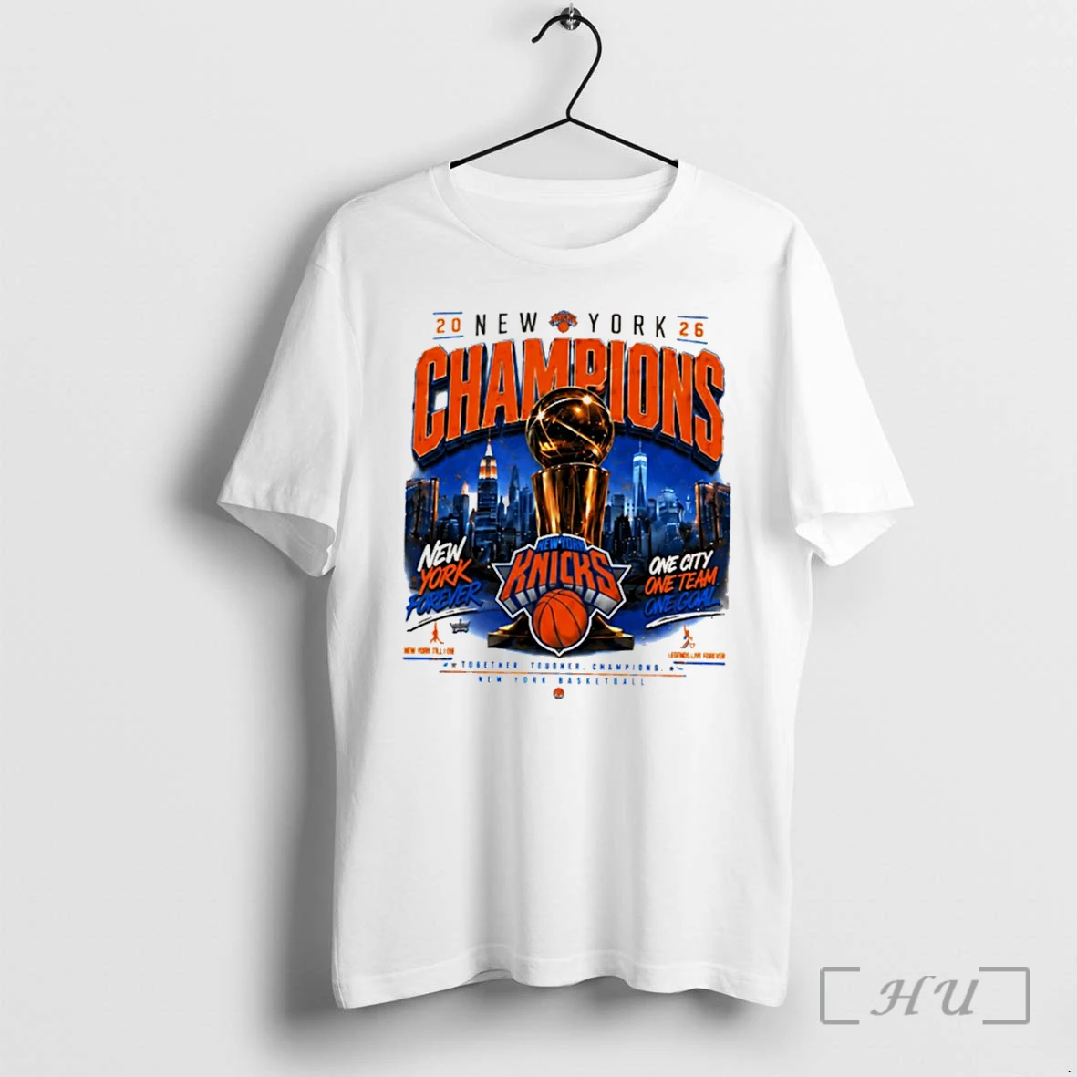 Officials New York Basketball Champions 2026 One City One Team One Goal Tee Premium T Shirts Sweater Hoodie