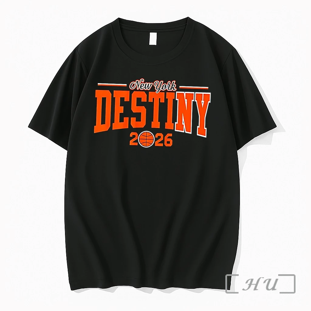 Officials New York Destiny 2026 Basketball Black Premium T Shirts Sweater Hoodie