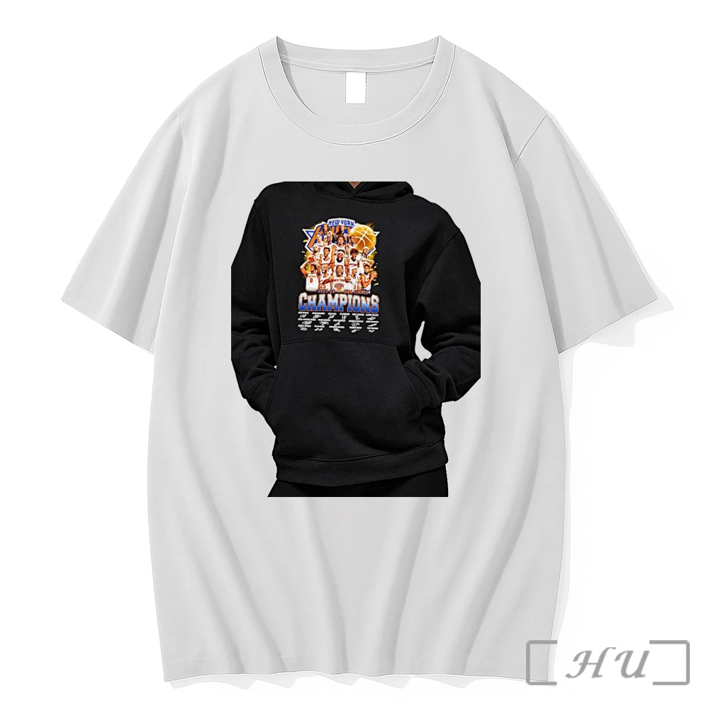 Officials New York Knicks 2025 2026 Nba Finals Champions Signature Premium T Shirts Sweater Hoodie