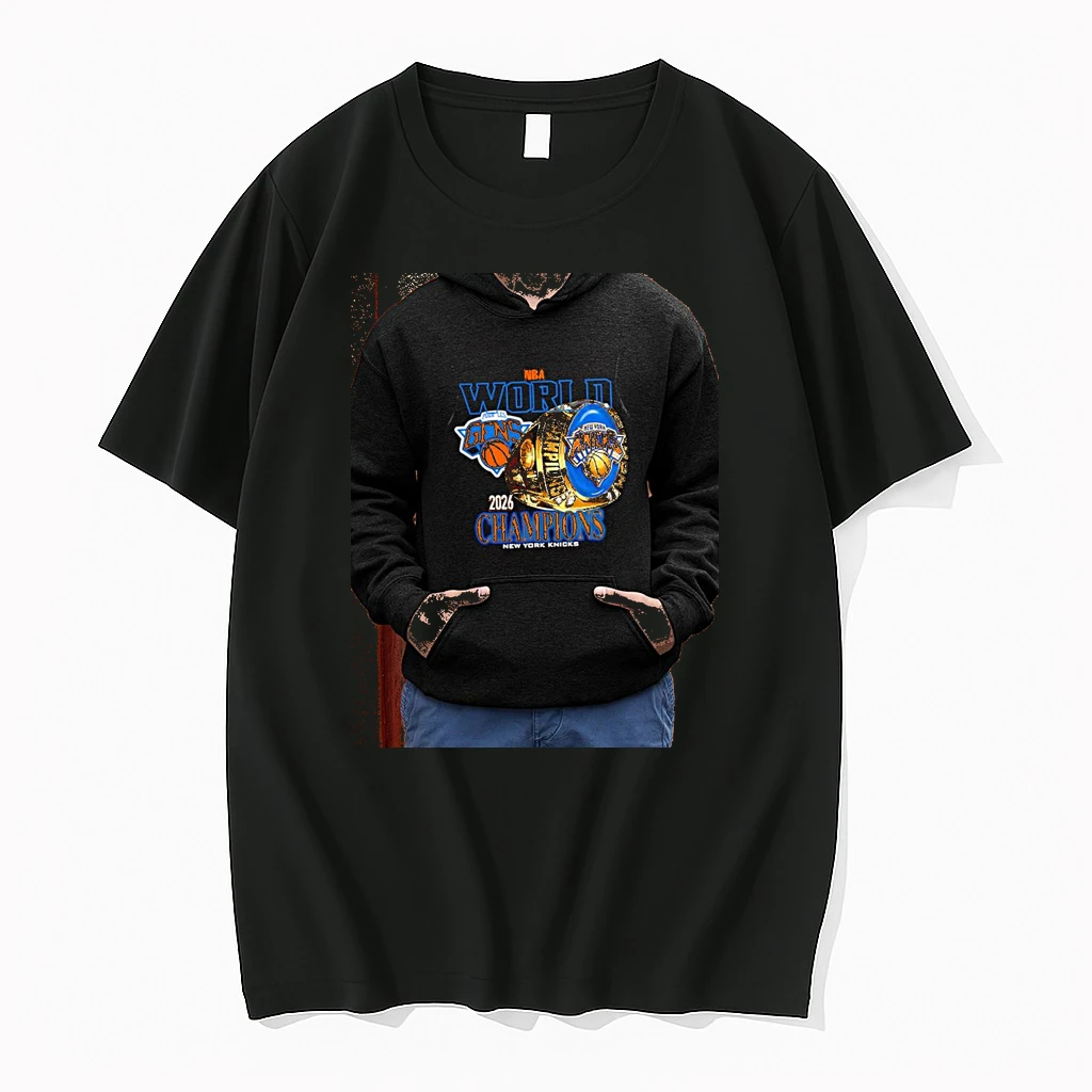 Officials New York Knicks 2026 Champions Nba World Pour Les Gens Premium T Shirt Sweatshirt Hoodie