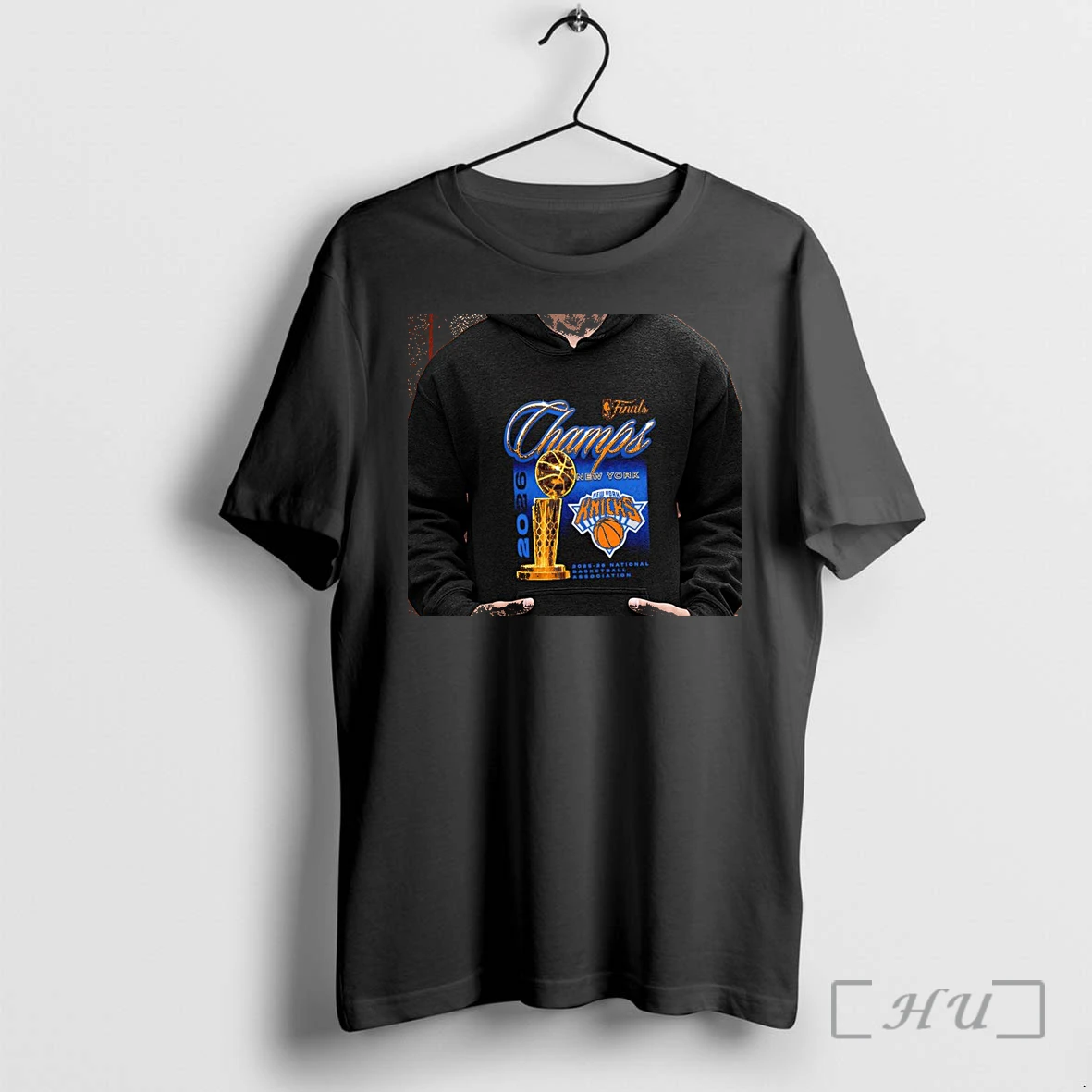 Officials New York Knicks 2026 Finals Champs Trophy Retro Premium T Shirts Sweater Hoodie