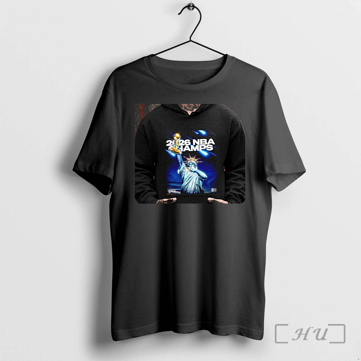 Officials New York Knicks 2026 Nba Champs Statue Of Liberty Trophy Ring Basketball Premium T Shirts Sweater Hoodie
