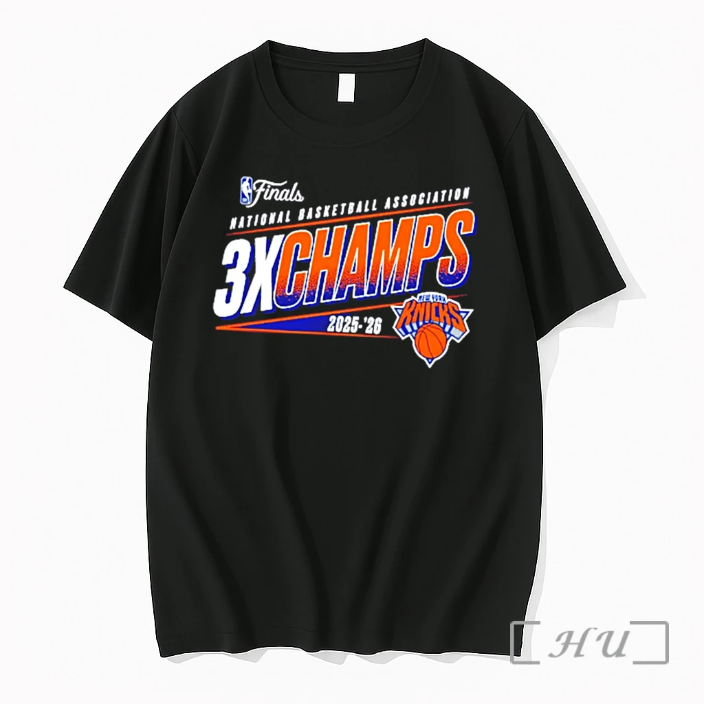 Officials New York Knicks 2026 Nba Finals Champions 3x Champs Tee Premium T Shirts Sweater Hoodie