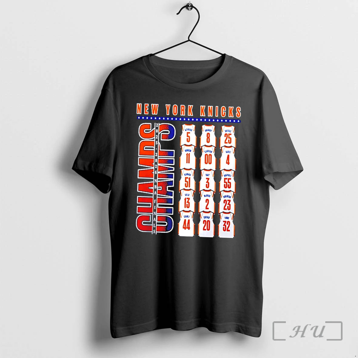 Officials New York Knicks 2026 Nba Finals Champions Roster Tee Premium T Shirts Sweater Hoodie