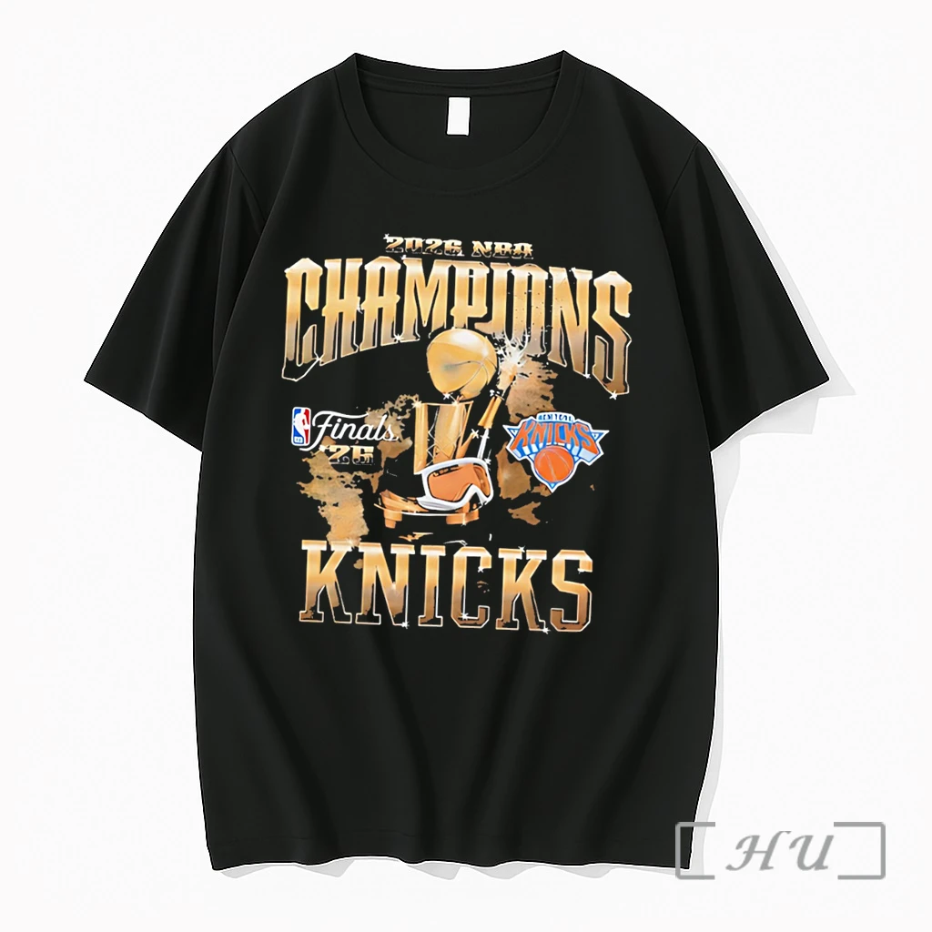 Officials New York Knicks 2026 Nba Finals Team Logo Tee Premium T Shirts Sweater Hoodie