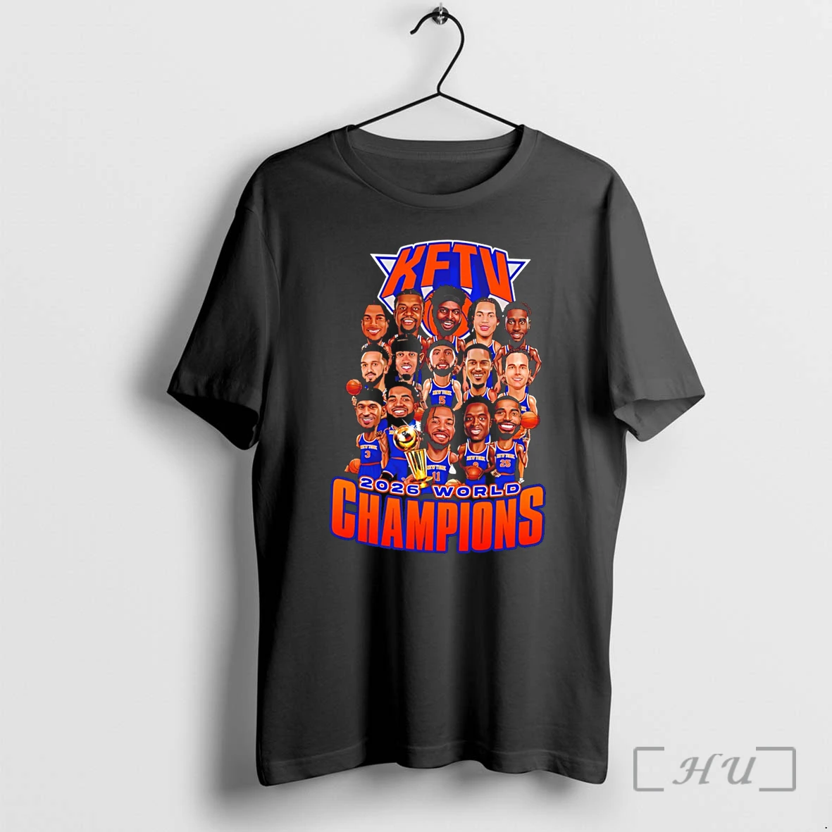 Officials New York Knicks Basketball World Champions 2026 Cartoon Tee Premium T Shirts Sweater Hoodie