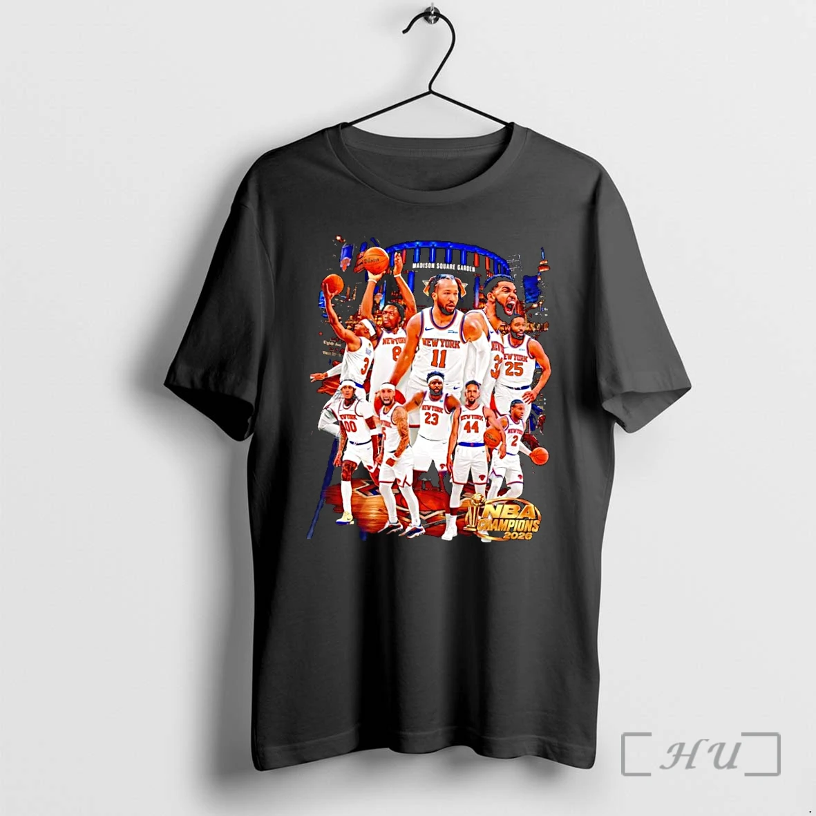 Officials New York Knicks Madison Square Garden Nba Champions 2026 Mens Black Premium T Shirts Sweater Hoodie