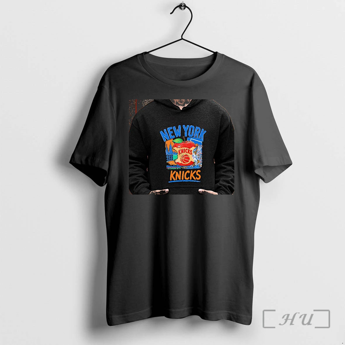 Officials New York Knicks Nba Champions 2026 Apple Basketball Work Of Art Premium T Shirts Sweater Hoodie