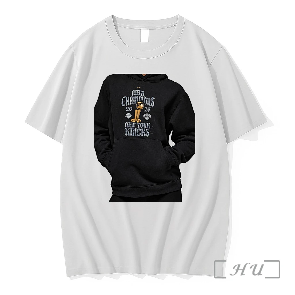 Officials New York Knicks Nba Champions 2026 Trophy Premium T Shirts Sweater Hoodie