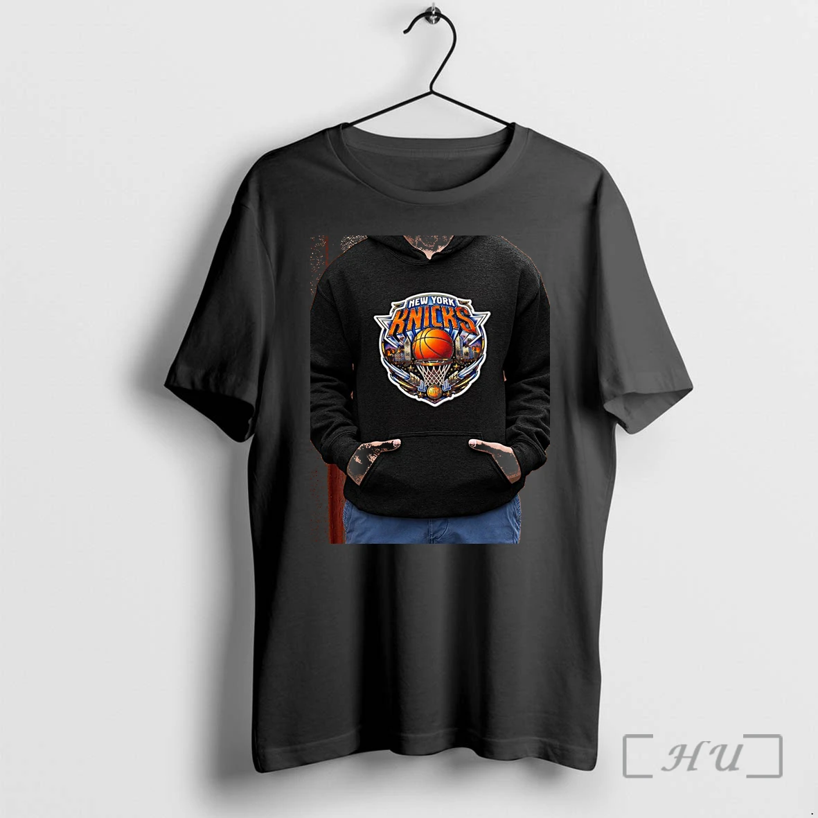 Officials New York Knicks Nba Champions 2026 Logo Basketball Fan Skyline Premium T Shirts Sweater Hoodie