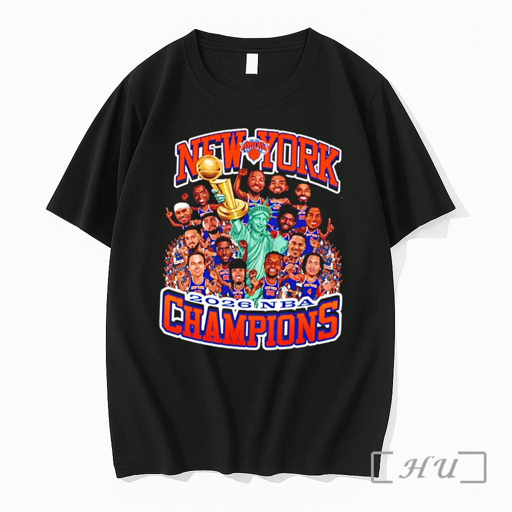 Officials New York Knicks Nba Finals 2026 Champions Caricature Tee Premium T Shirts Sweater Hoodie